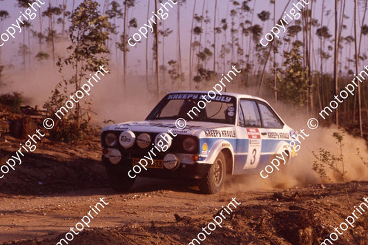 1981 Protea 3 Geoff Mortimer, Spotti Woodhead Escort (courtesy Roger Swan) (1)