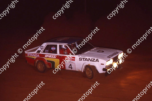 1981 Protea 4 Eric Sanders, Reg Ridden Datsun Stanza (courtesy Roger Swan) (5)