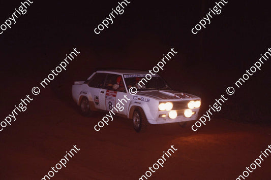 1981 Protea 8 Serge Damseaux, Alan Castley Fiat Abarth check (courtesy Roger Swan) (13)