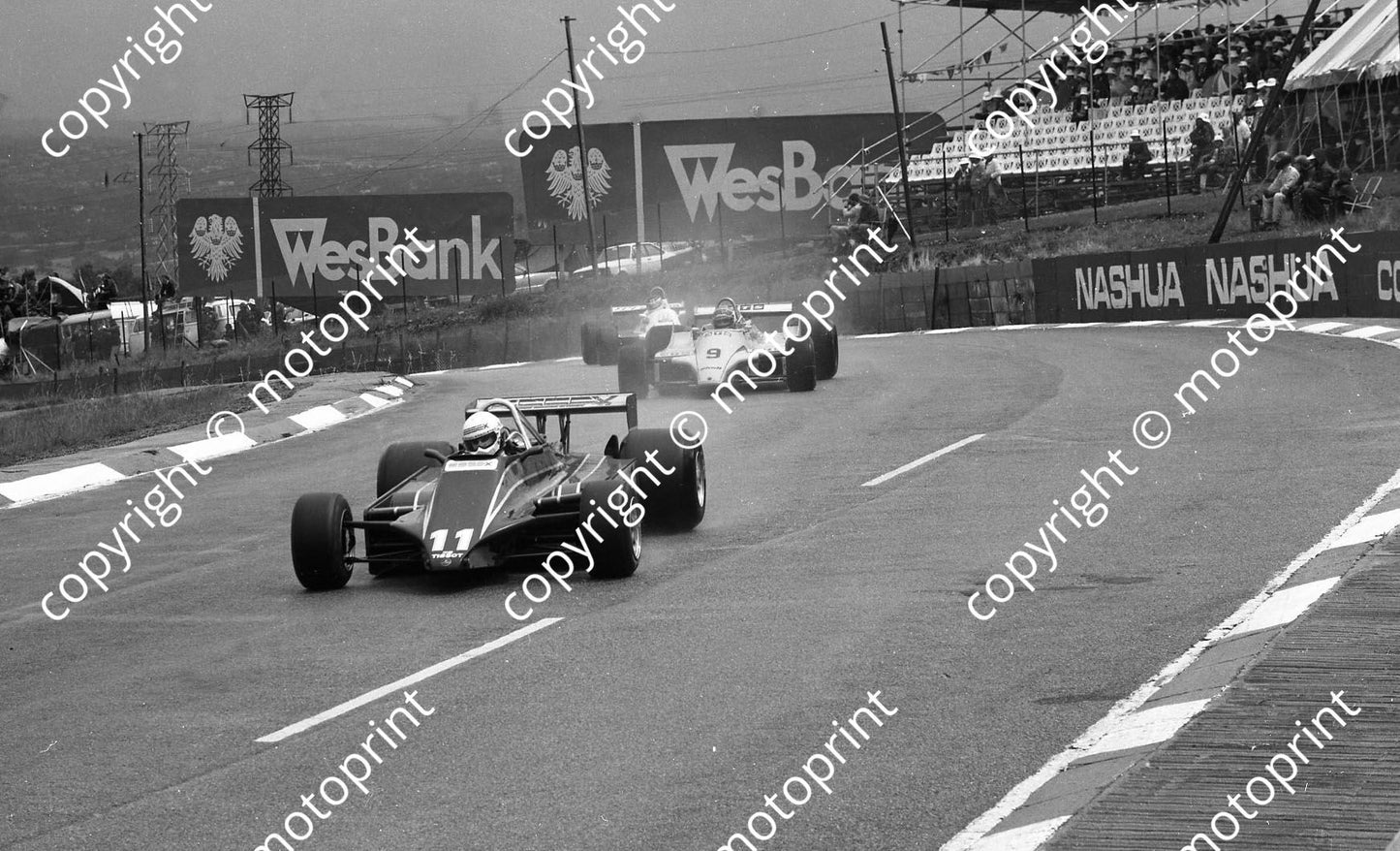 1981 SA GP 11 Elio de Angelis Lotus 81_ 9 Jan Lammers ATSD4 (permission Malcolm Sampson Motorsport photography) 422