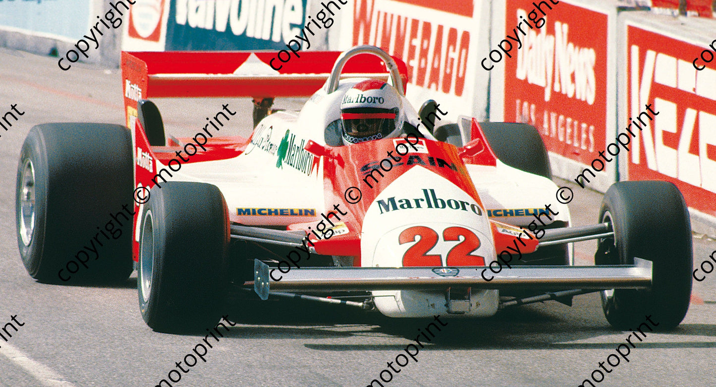 1981 US GP (Long Beach) Mario Andretti Alfa 179C