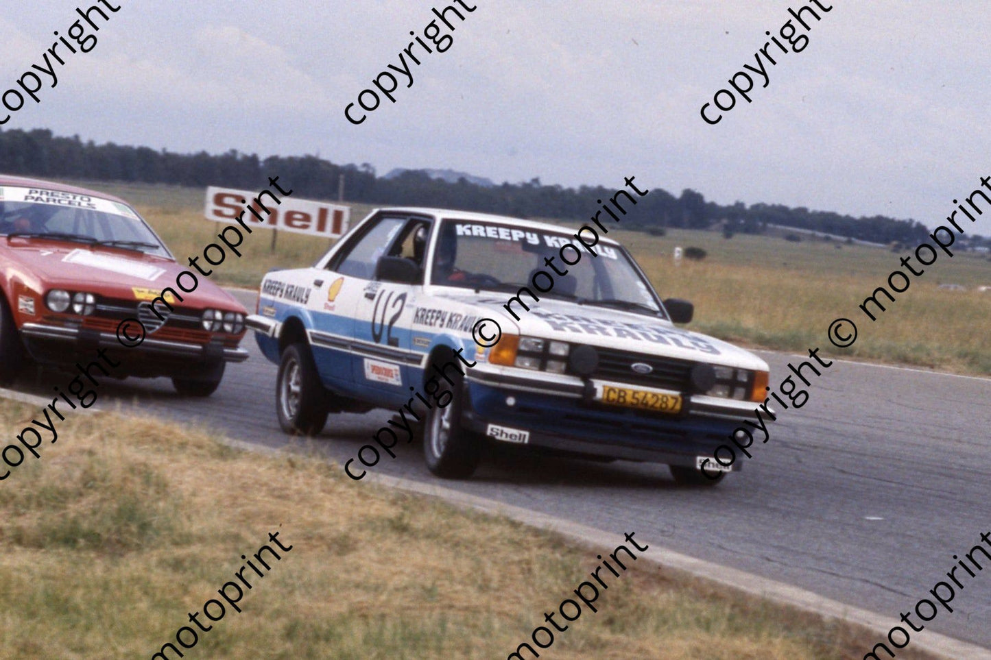 1981 Welkom March Gp 1 U2 Sarel van der Merwe Cortina XR6 (courtesy Roger Swan) (3)