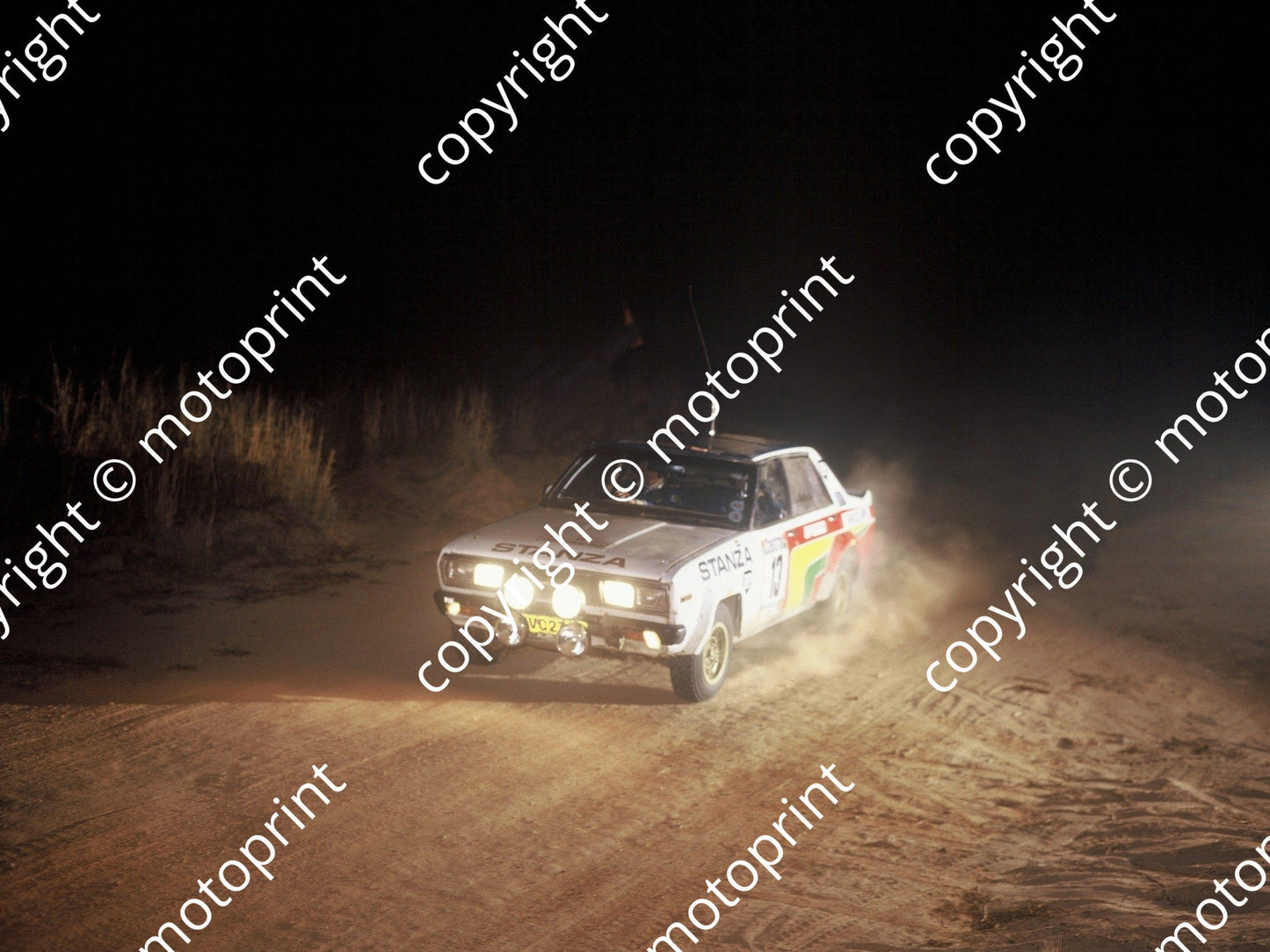 1982 Castrol Intnl 13 Koos Roos, John Begg Stanza (courtesy Roger Swan) (38)
