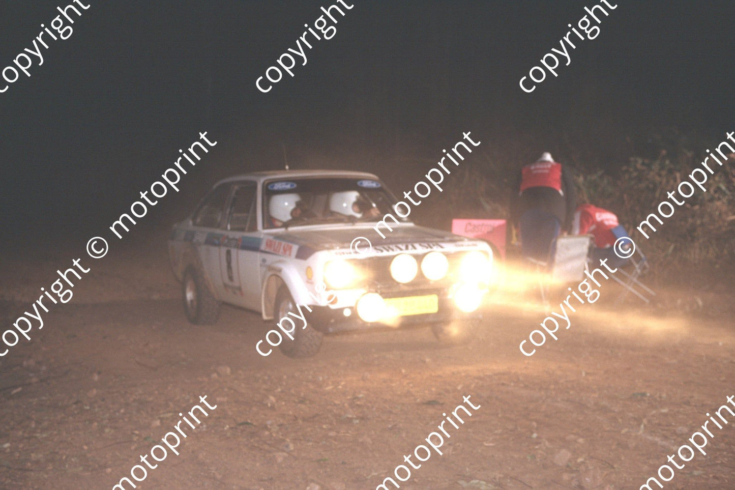 1982 Castrol Intnl 8 Sarel van der Merwe, Franz Boshoff Escort (courtesy Roger Swan) (232)