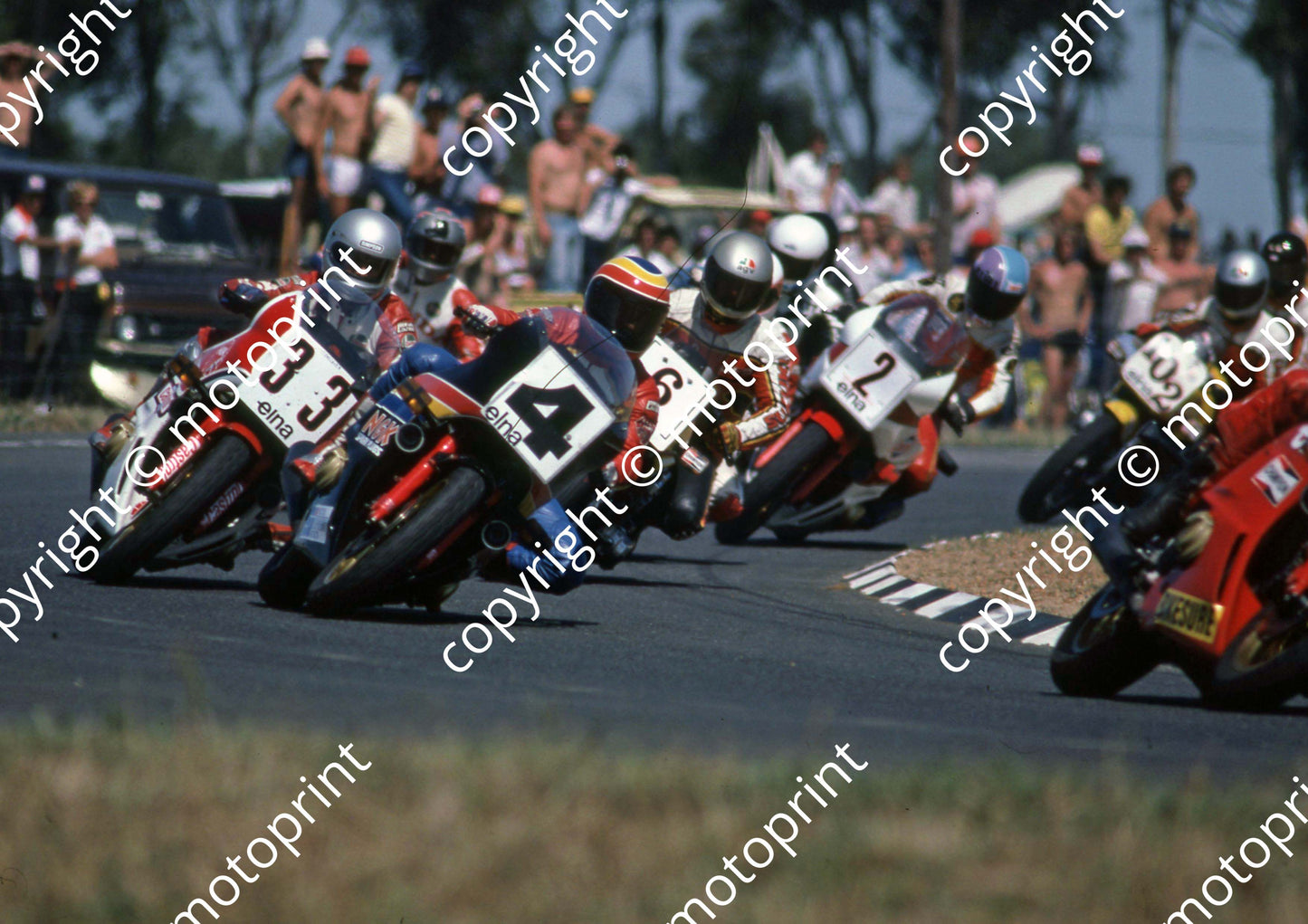 1982 Killarney Elna 4 Dave Woolley Honda CB1100RC 33 John Clark Honda CB1100R (Colin Watling Photographic) (18)