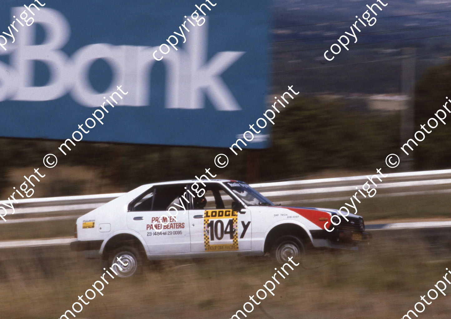 1982 Kya Gp1 Y104 Lodge Arthur Christie Datsun Pulsar GX (Colin Watling Photographic) (8)
