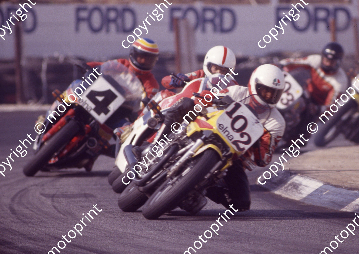 1982 Kya MC Elna SBK 102 Wayne Heasman Katana 4 Dave Woolley Honda (courtesy Roger Swan) (21)