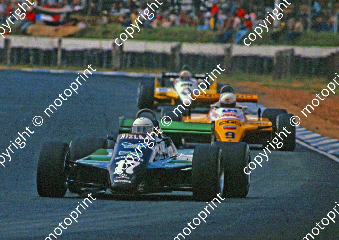 1982 SA GP 17 Jochen Mass March 821_ 9 Manfred Winkelhock ATS NOTE SCANNED AT TARGET SIZE 20X30 CM A4 suitable for enlarging (thanks Roger Swan)