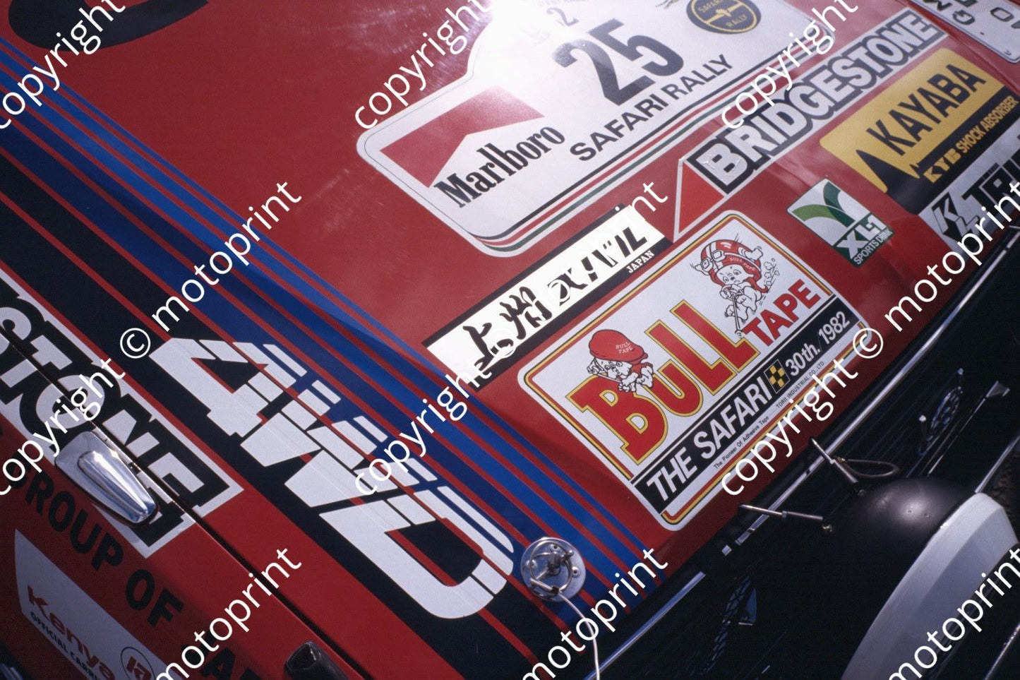 1982 Safari 25 Yoshio Takaoka, A Bell Subaru leone 4WD (courtesy Roger Swan) (1)