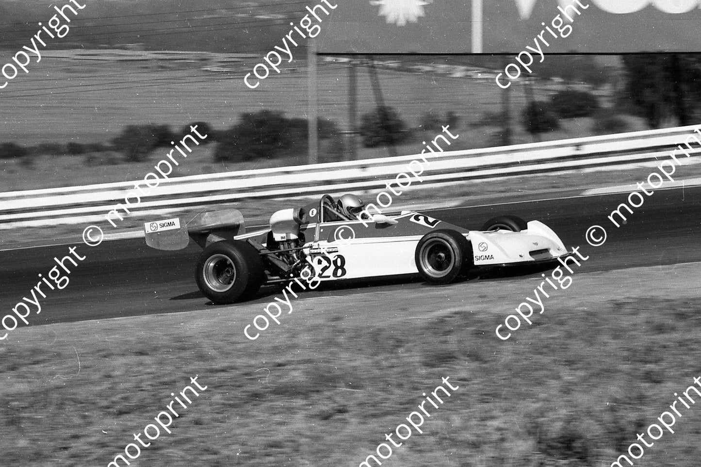 1982 FA Kya 28 Chevron B34 Ken Critchfield (permission Malcolm Sampson Motorsport Photography