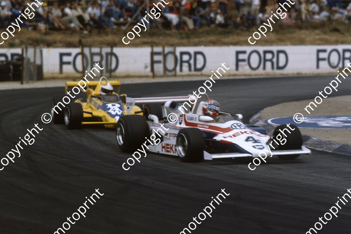 1982 FA Kya 4 Graham Duxbury March 1 Bernard Tilanus (permission Malcolm Sampson Motorsport Photography (33)