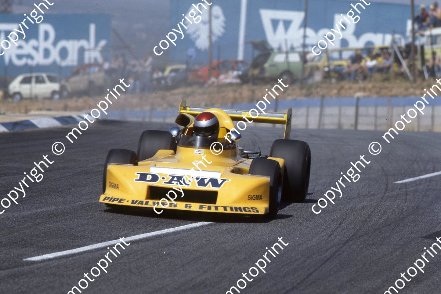 1982 FA Kya Billy Maloney March (permission Malcolm Sampson Motorsport Photography 268