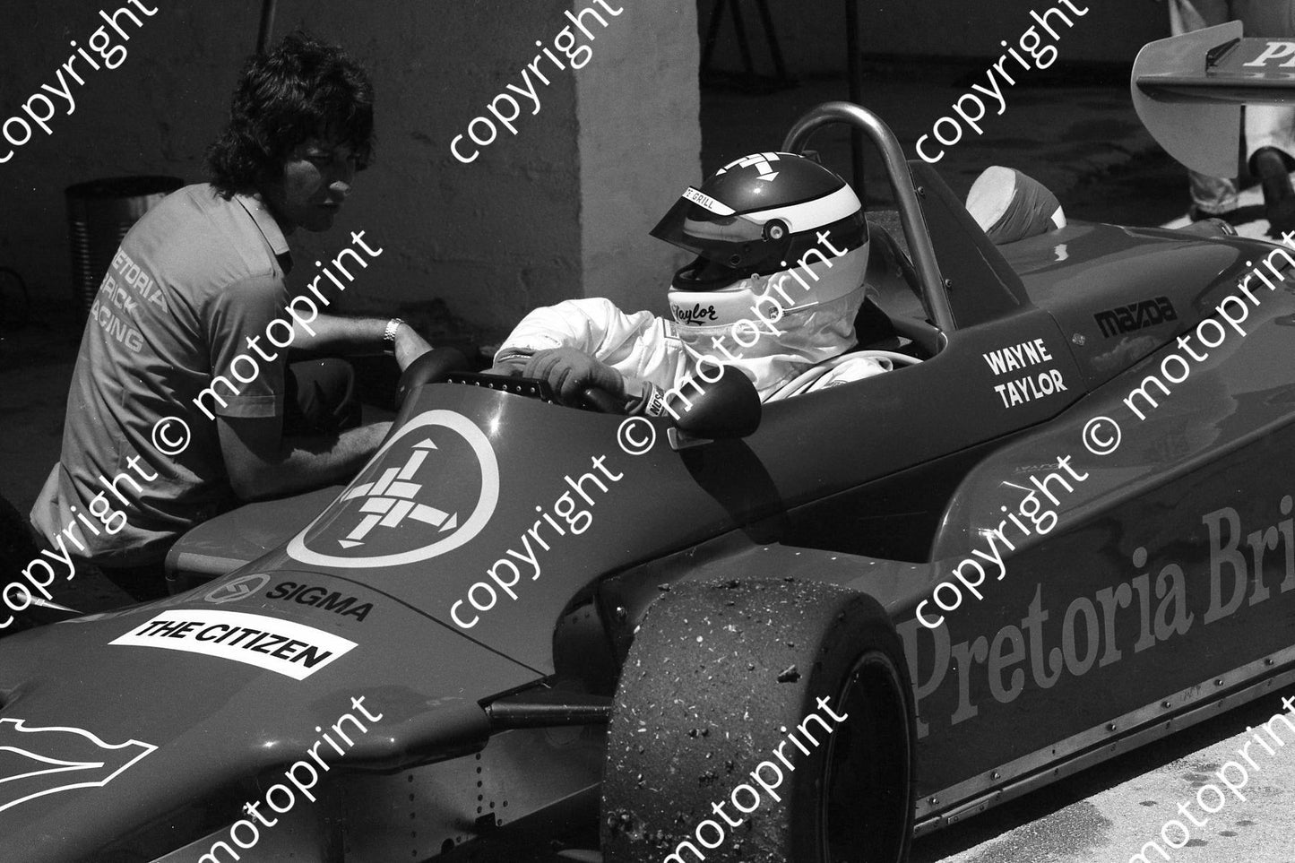 1982 FA Wayne Taylor (permission Malcolm Sampson Motorsport Photography 286