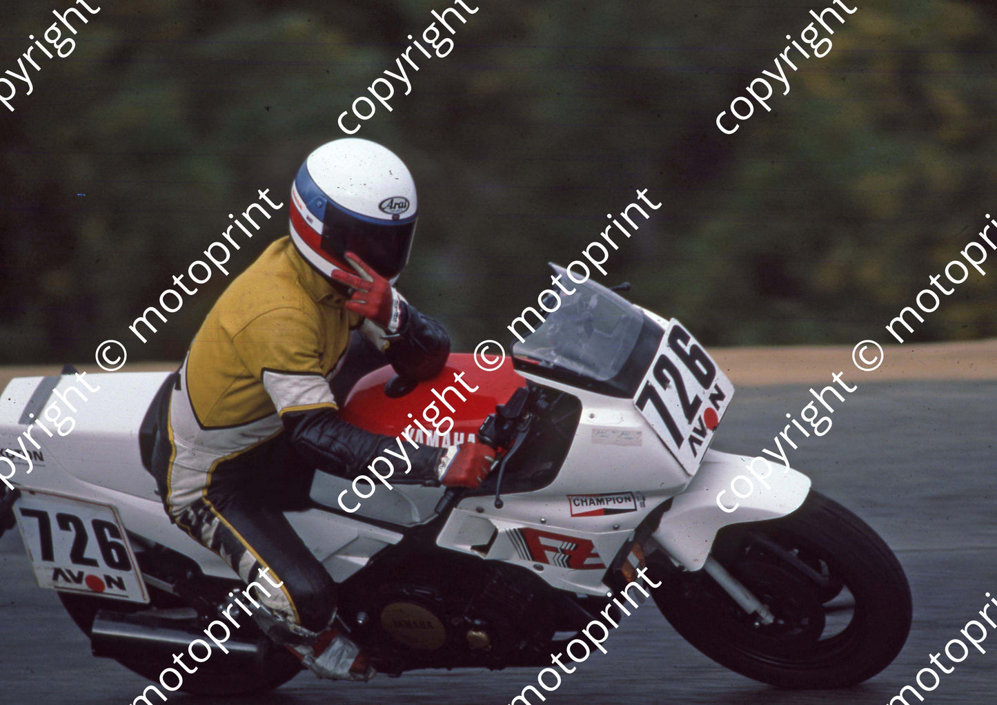 1982 Killarney 726 Rob Petersen Yamaha Avon (Colin Watling Photographic)
