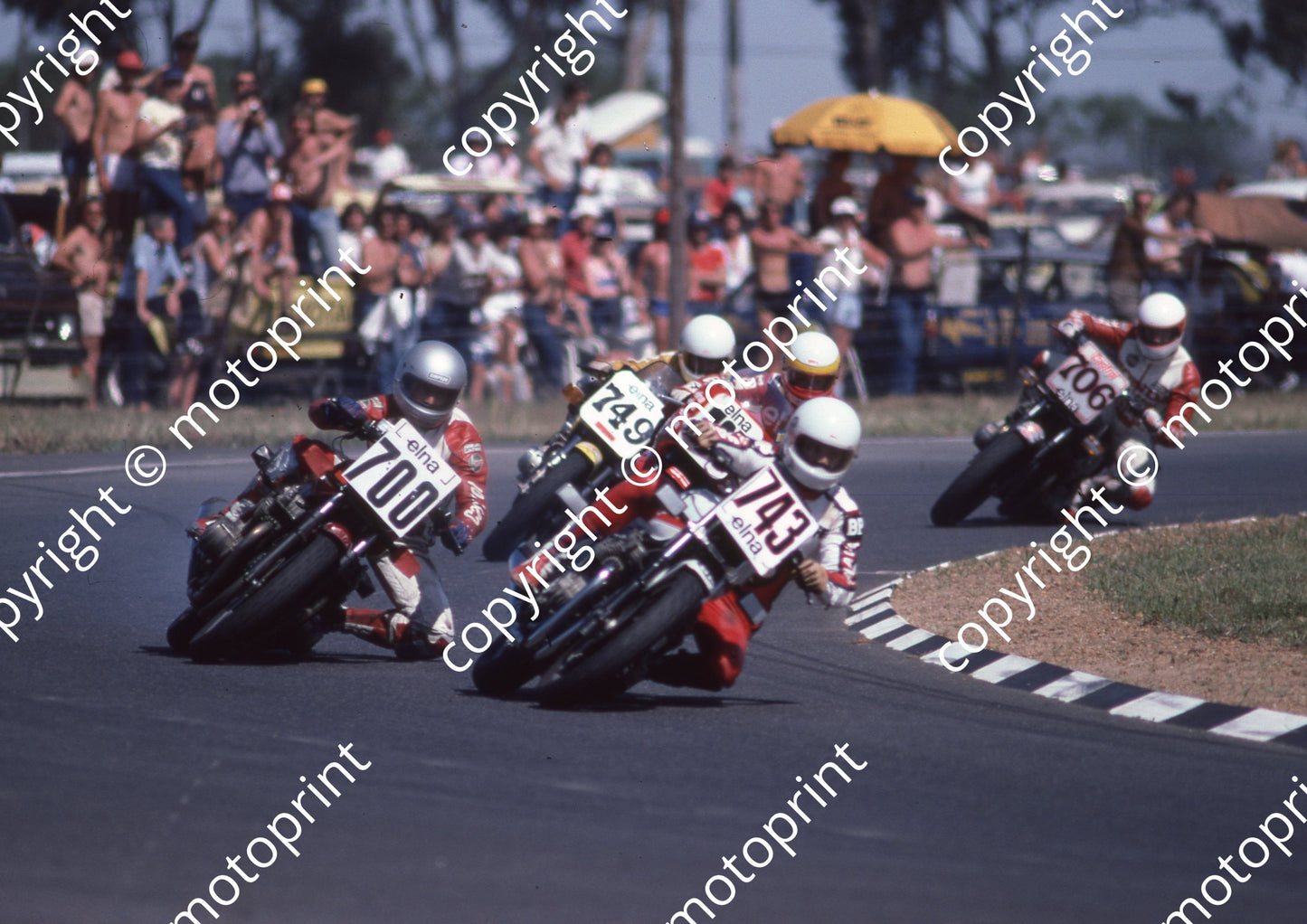 1982 Killarney MC 743 ....700 John Clark Honda CB750 749 ....(Colin Watling Photographic) (6)