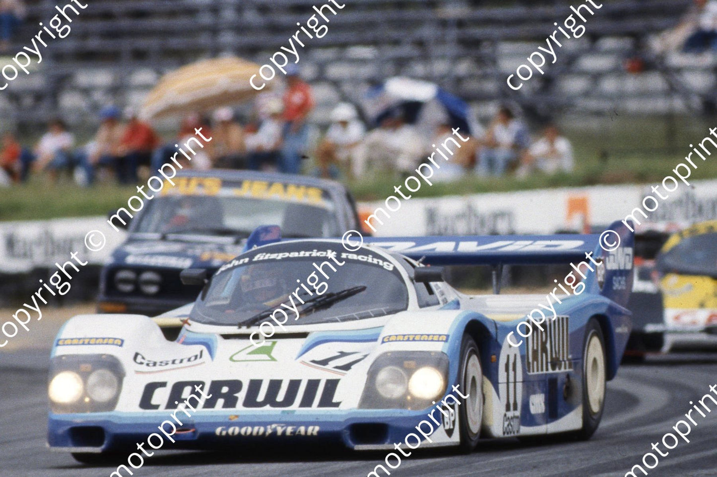 1983 Castrol 1000 11 Thierry Boutsen, David Hobbs, Desire Wilson Porsche 956 (courtesy Roger Swan) (18)