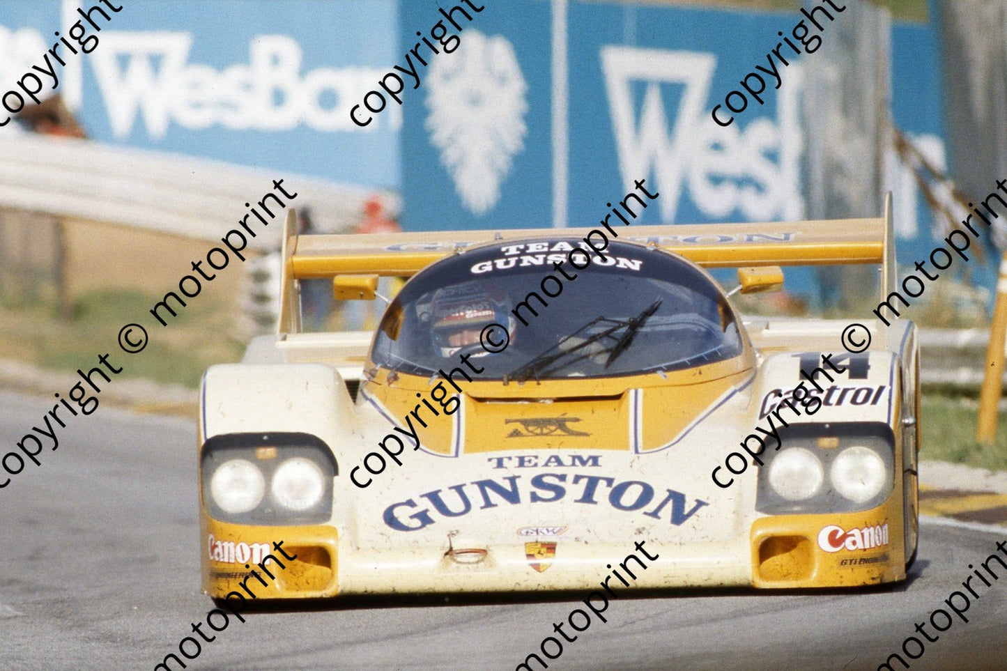 1983 Castrol 1000 14 Jan Lammers, Jonathan Palmer Porsche 956 (courtesy Roger Swan) (13)