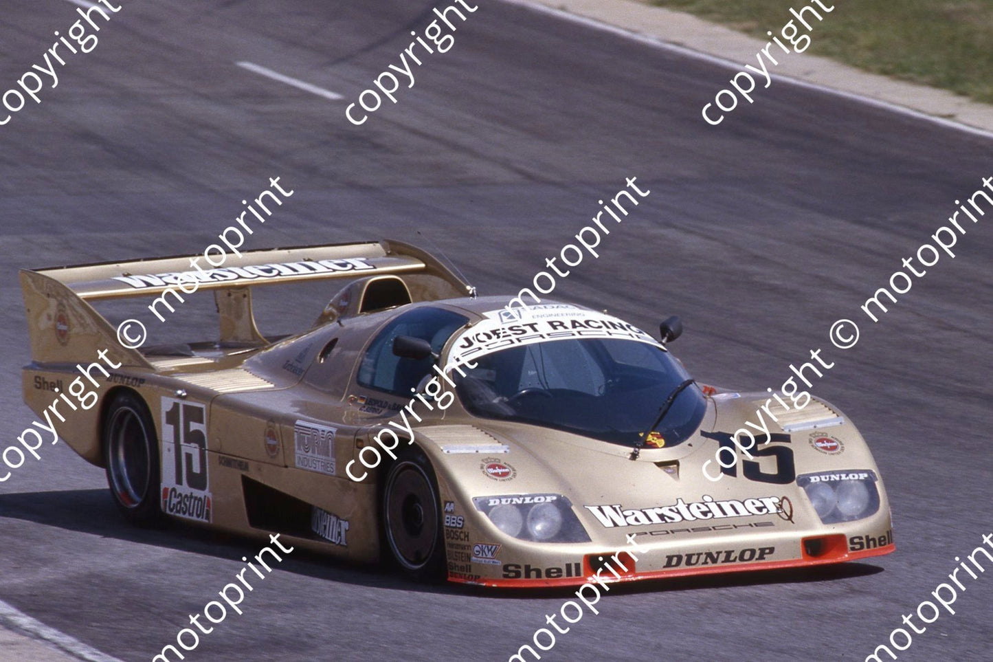 1983 Castrol 1000 15 Siggi Brun Leopold van Bayern Klaus Grogor Porsche 936 (courtesy Roger Swan) (237)