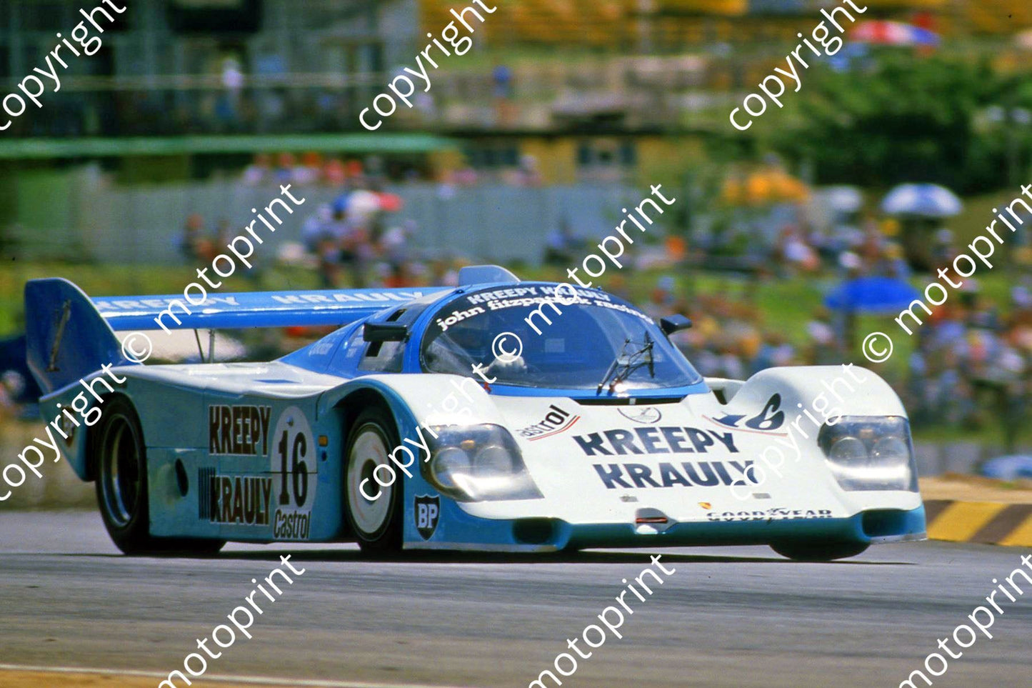 1983 Castrol 1000 16 Sarel van der Merwe Graham Duxbury Tony Martin Porsche 956 (courtesy Roger Swan) (20)
