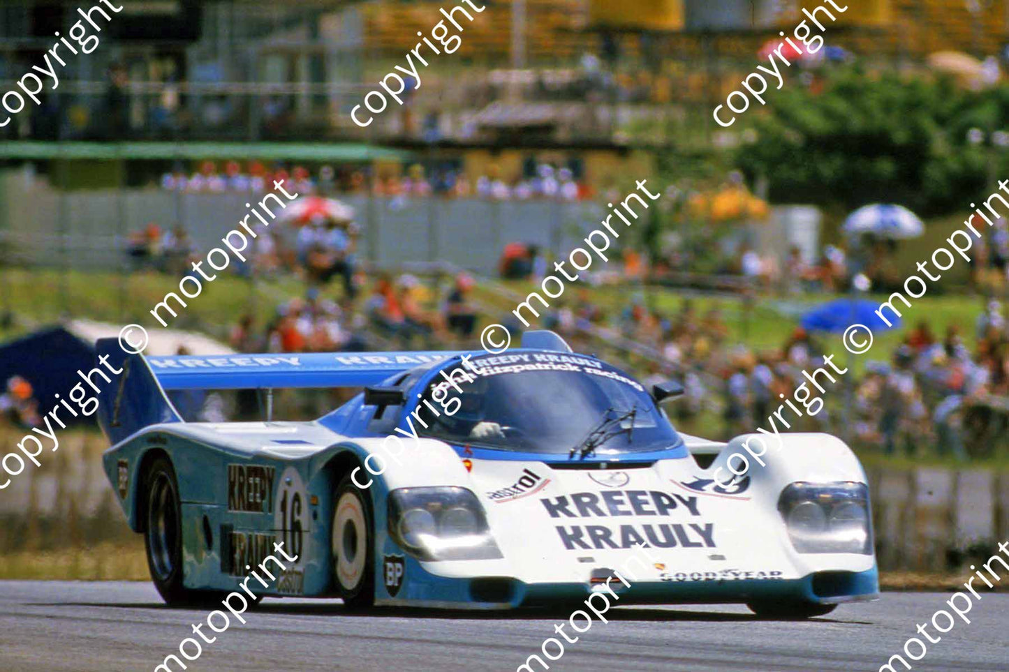 1983 Castrol 1000 16 Sarel van der Merwe, Graham Duxbury, Tony Martin Porsche 956 (courtesy Roger Swan) (25)