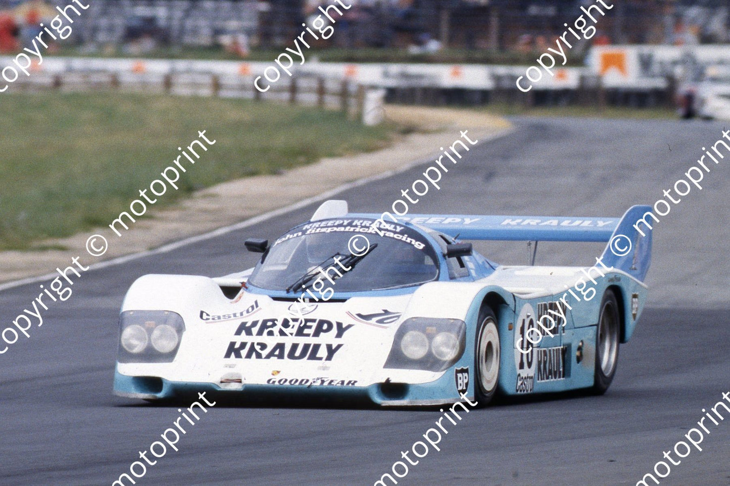 1983 Castrol 1000 16 Sarel van der Merwe, Graham Duxbury, Tony Martin Porsche 956 (courtesy Roger Swan) (8)