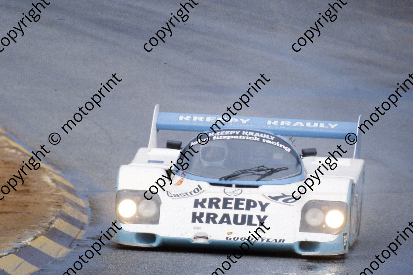 1983 Castrol 1000 16 rain Sarel van der Merwe Graham Duxbury Tony Martin Porsche 956 (courtesy Roger Swan) (3)