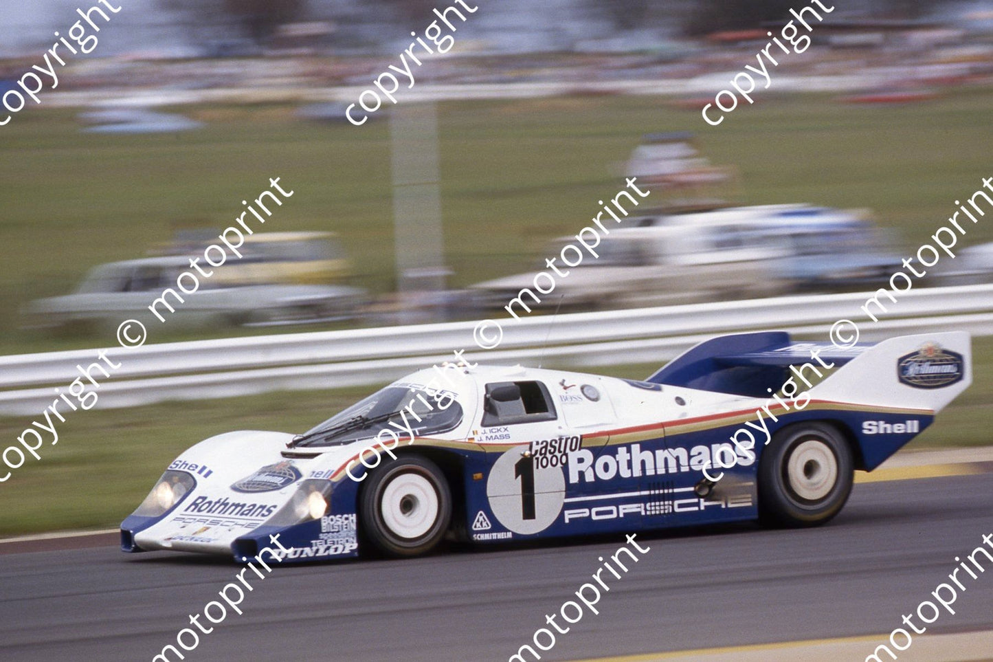 1983 Castrol 1000 1 Jacky Ickx Jochen Mass Porsche 956 (courtesy Roger Swan) (21)