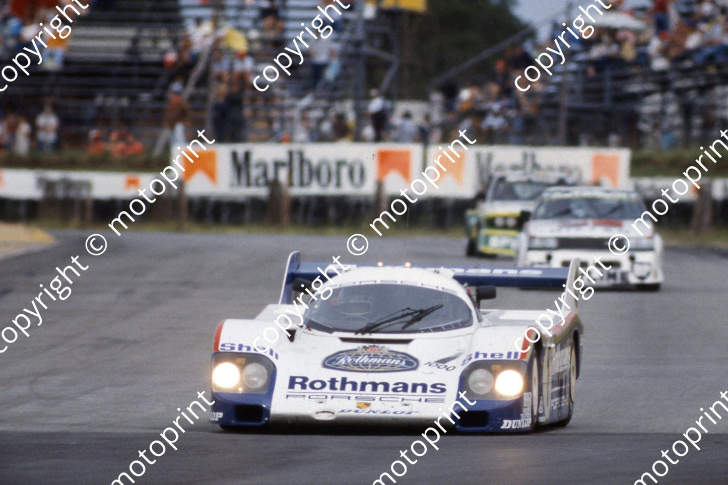 1983 Castrol 1000 1 rain Jackie Ickx Jochen Mass Porsche 956 (courtesy Roger Swan) (10)