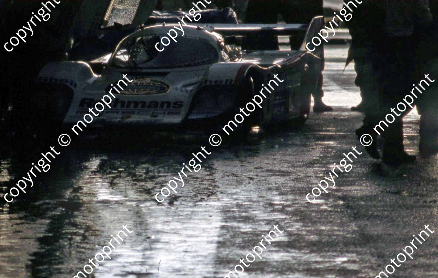 1983 Castrol 1000 1 rain pits Jacky Ickx Jochen Mass Porsche 956 (courtesy Roger Swan) (12)