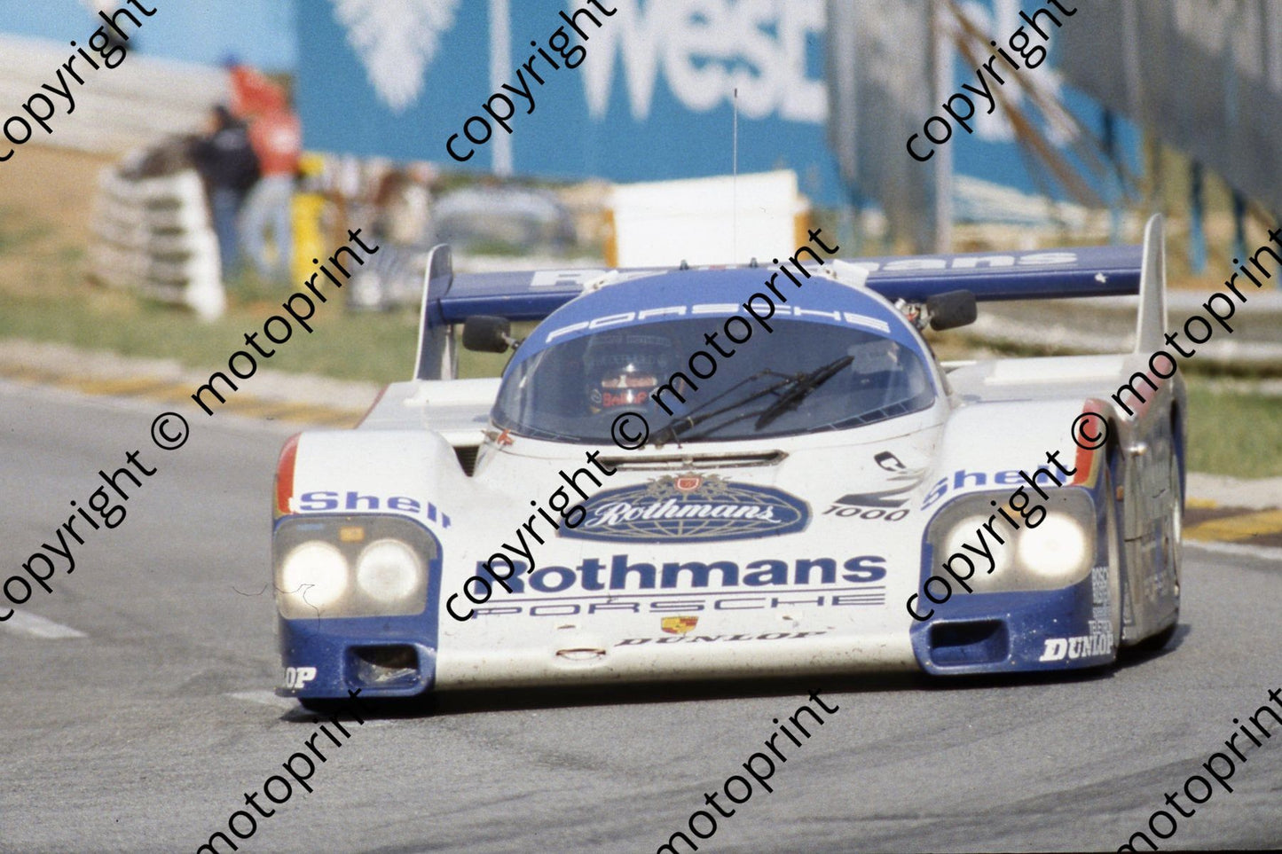 1983 Castrol 1000 2 Derek Bell Stefan Bellof Porsche 956 (courtesy Roger Swan) (10)