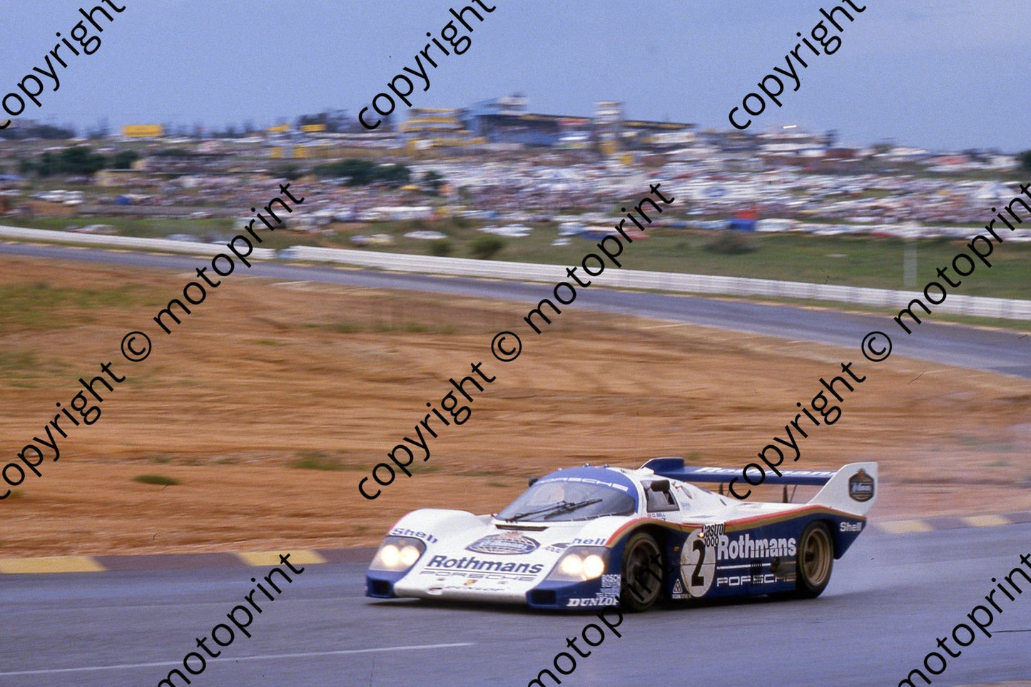1983 Castrol 1000 2 rain Derek Bell Stefan Bellof Porsche 956 (courtesy Roger Swan) (15)