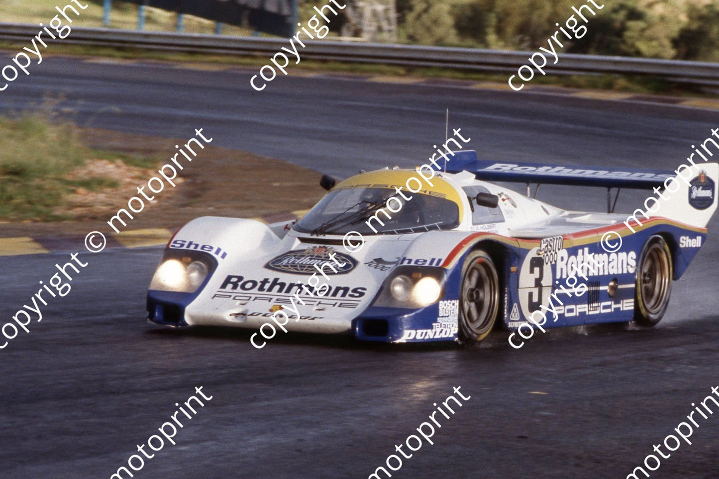 1983 Castrol 1000 3 rain Al Holbert Vern Schuppan Porsche 956 (courtesy Roger Swan) (1)