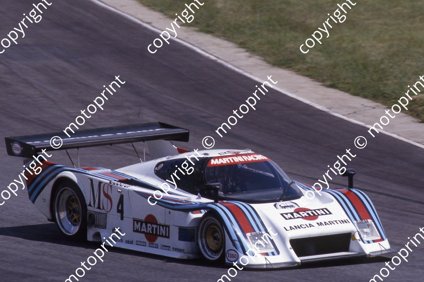 1983 Castrol 1000 4 Riccardo Patrese Alessandro Nannini Lancia LC2 (courtesy Roger Swan) (2)