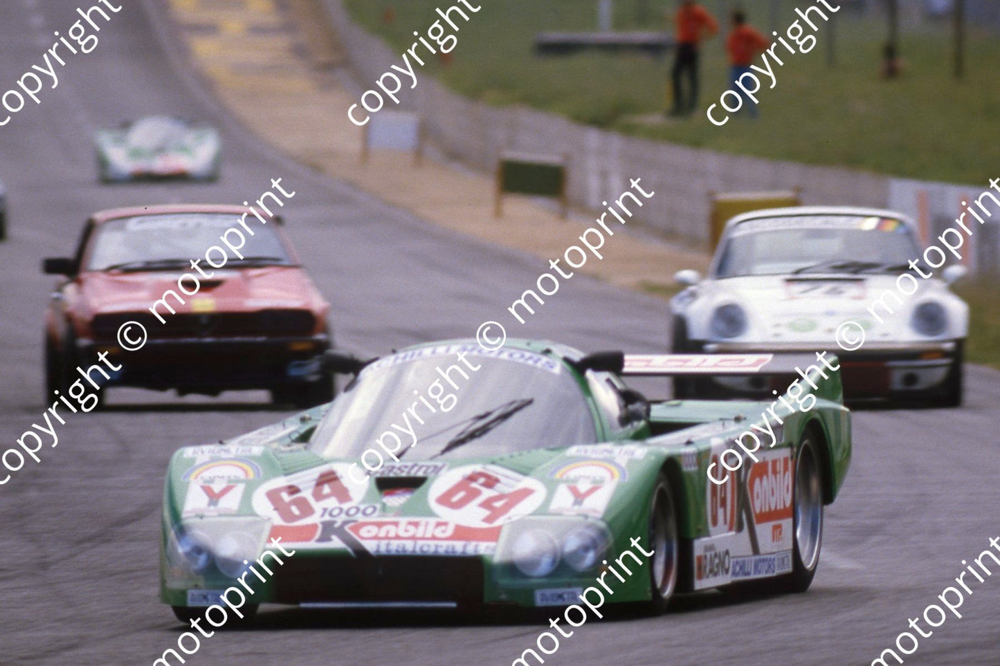 1983 Castrol 1000 64 Martino Finotto, Carlo Facetti, Massimi Faraci_ Giannini Alba (courtesy Roger Swan) (2)
