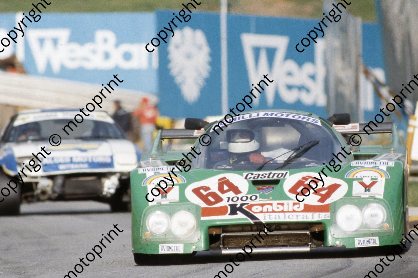 1983 Castrol 1000 64 Martino Finotto, Carlo Facetti, Massimi Faraci_ Giannini Alba (courtesy Roger Swan) (3)