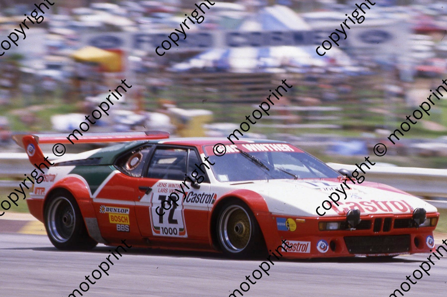 1983 Castrol 1000 72 Jens Winther Lars Jensen BMW M1 (courtesy Roger Swan) (11)