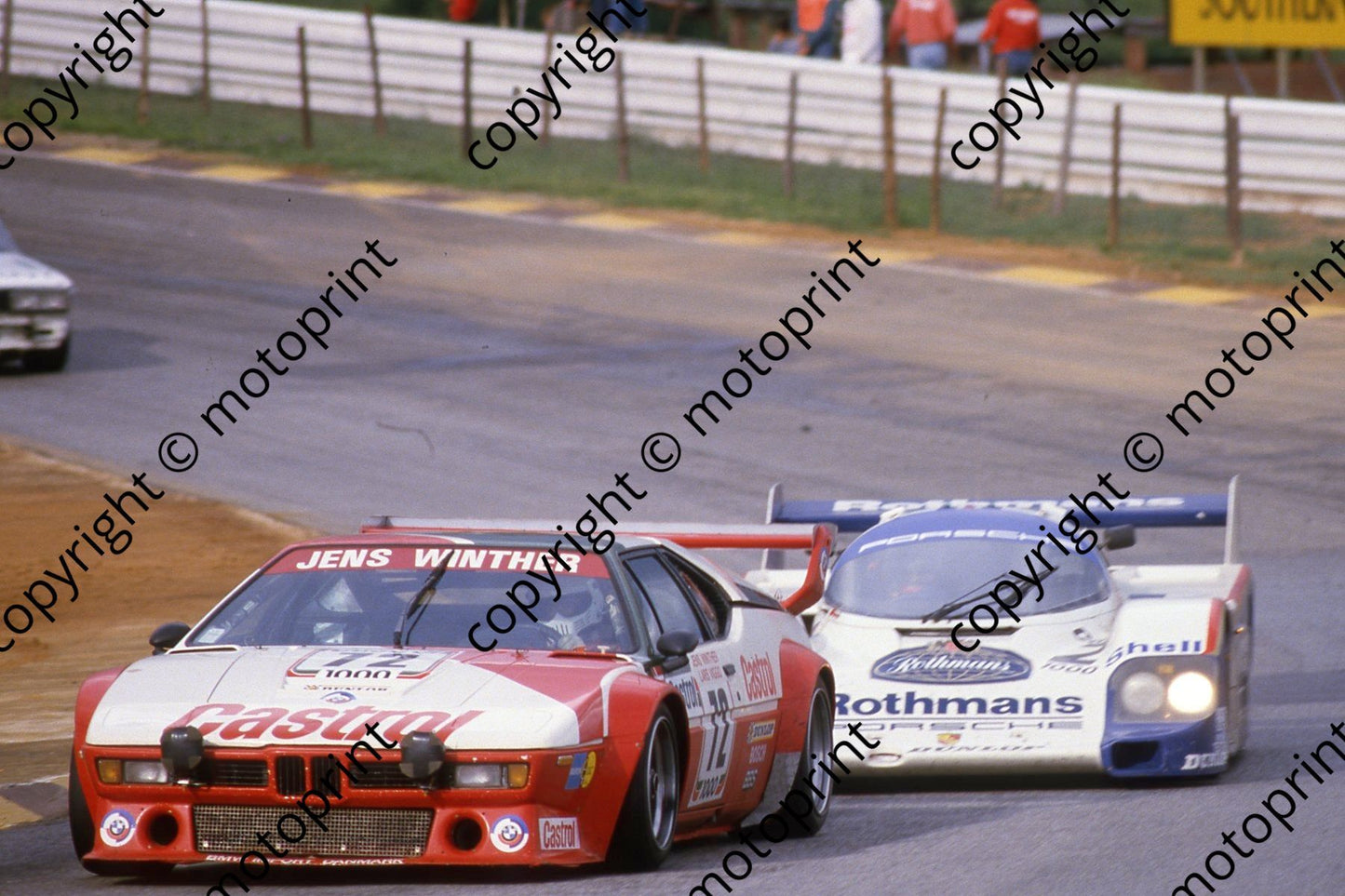 1983 Castrol 1000 72 Jens Winther Lars Jensen BMW M1 (courtesy Roger Swan) (4)