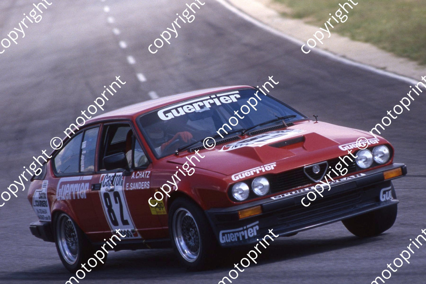 1983 Castrol 1000 82 Arnold Chatz Eric Sanders Alfa GTV6 (courtesy Roger Swan) (1)