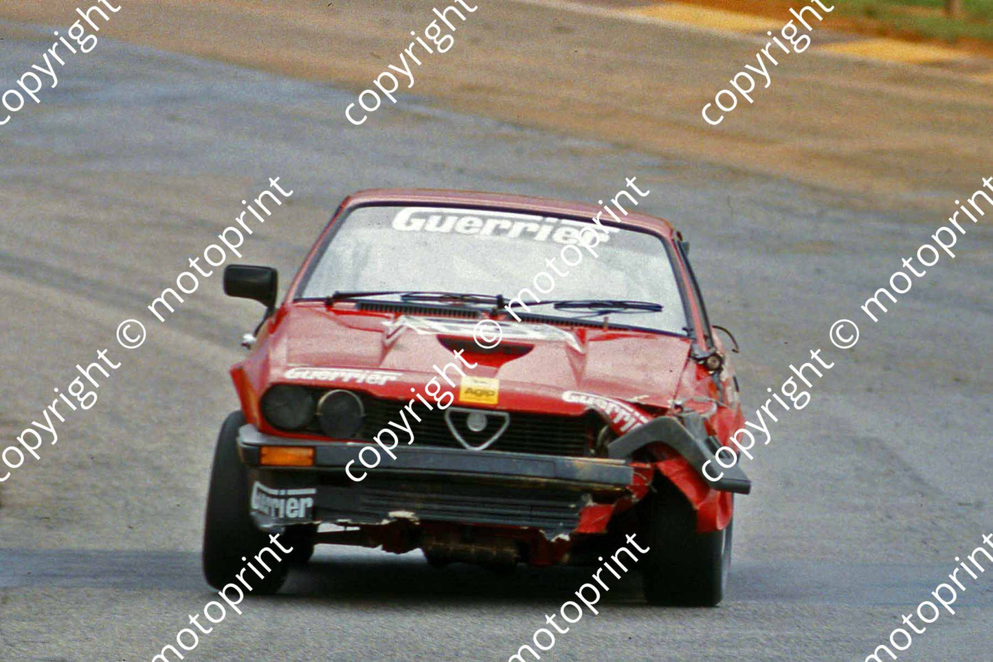 1983 Castrol 1000 82 Arnold Chatz Eric Sanders Alfa GTV6 (courtesy Roger Swan) (2)