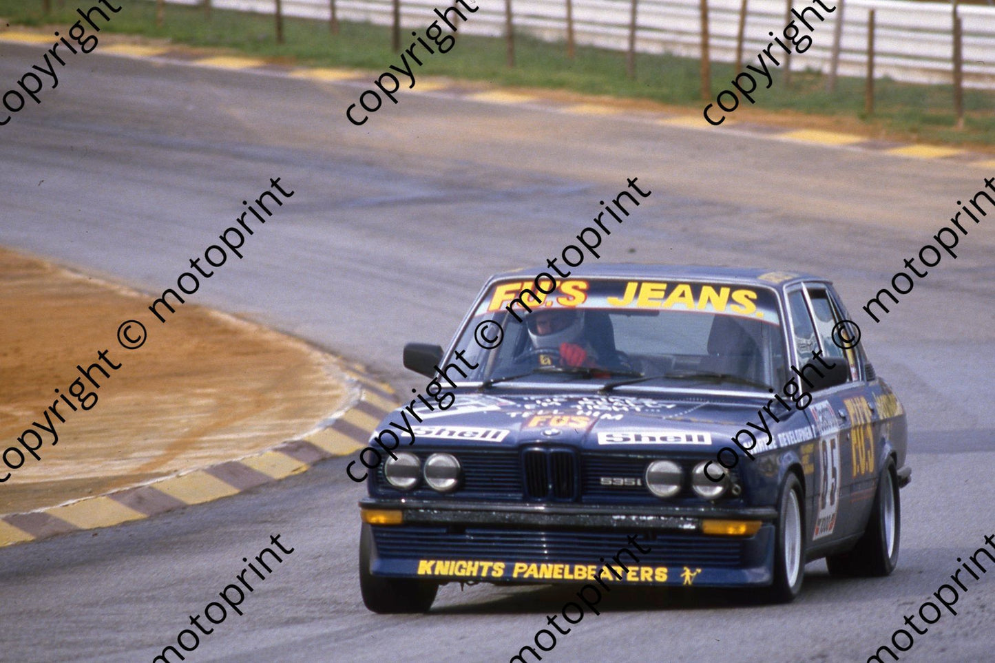 1983 Castrol 1000 85 Cliff Coetzee, Paul Cox BMW 535i (courtesy Roger Swan) (1)