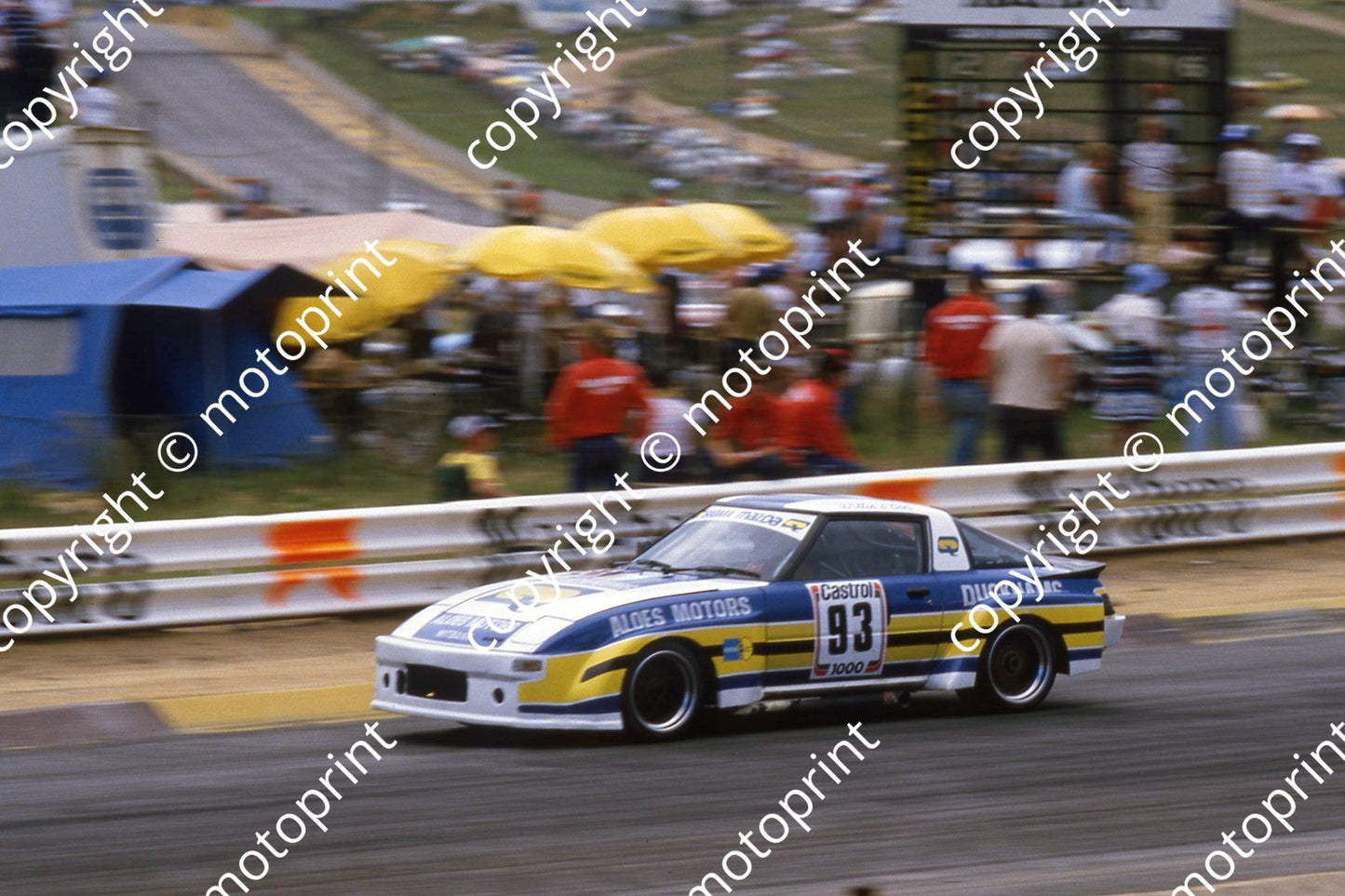 1983 Castrol 1000 93 Ben Morgenrood Willie Hepburn Mazda RX7 (courtesy Roger Swan) 270 (1)