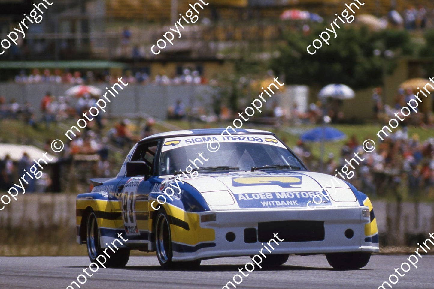 1983 Castrol 1000 93 Ben Morgenrood Willie Hepburn Mazda RX7 (courtesy Roger Swan) 270 (3)