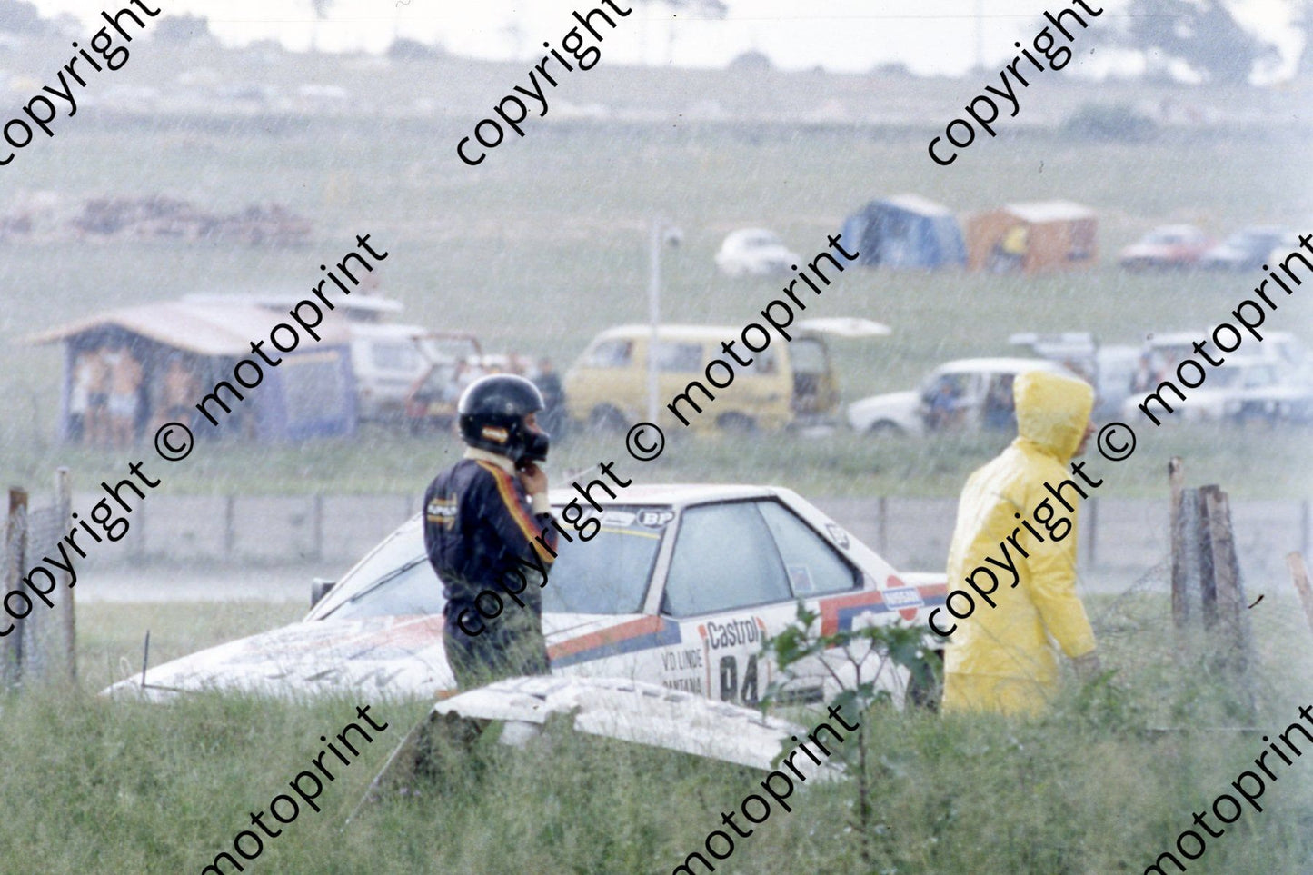 1983 Castrol 1000 94 damaged Hennie van der Linde, George Santana Nissan Skyline (courtesy Roger Swan) (4)