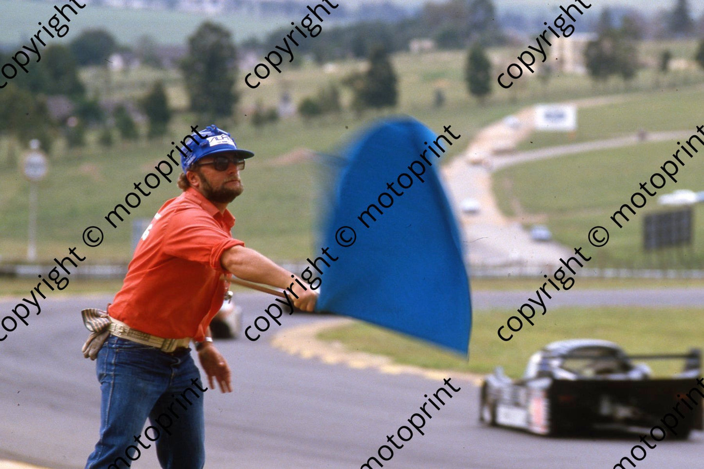 1983 Castrol 1000 Crowthorne marshal (courtesy Roger Swan) 178
