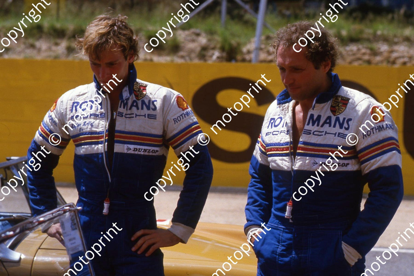 1983 Castrol 1000 Stefan Bellof Jochen Mass (courtesy Roger Swan) 245