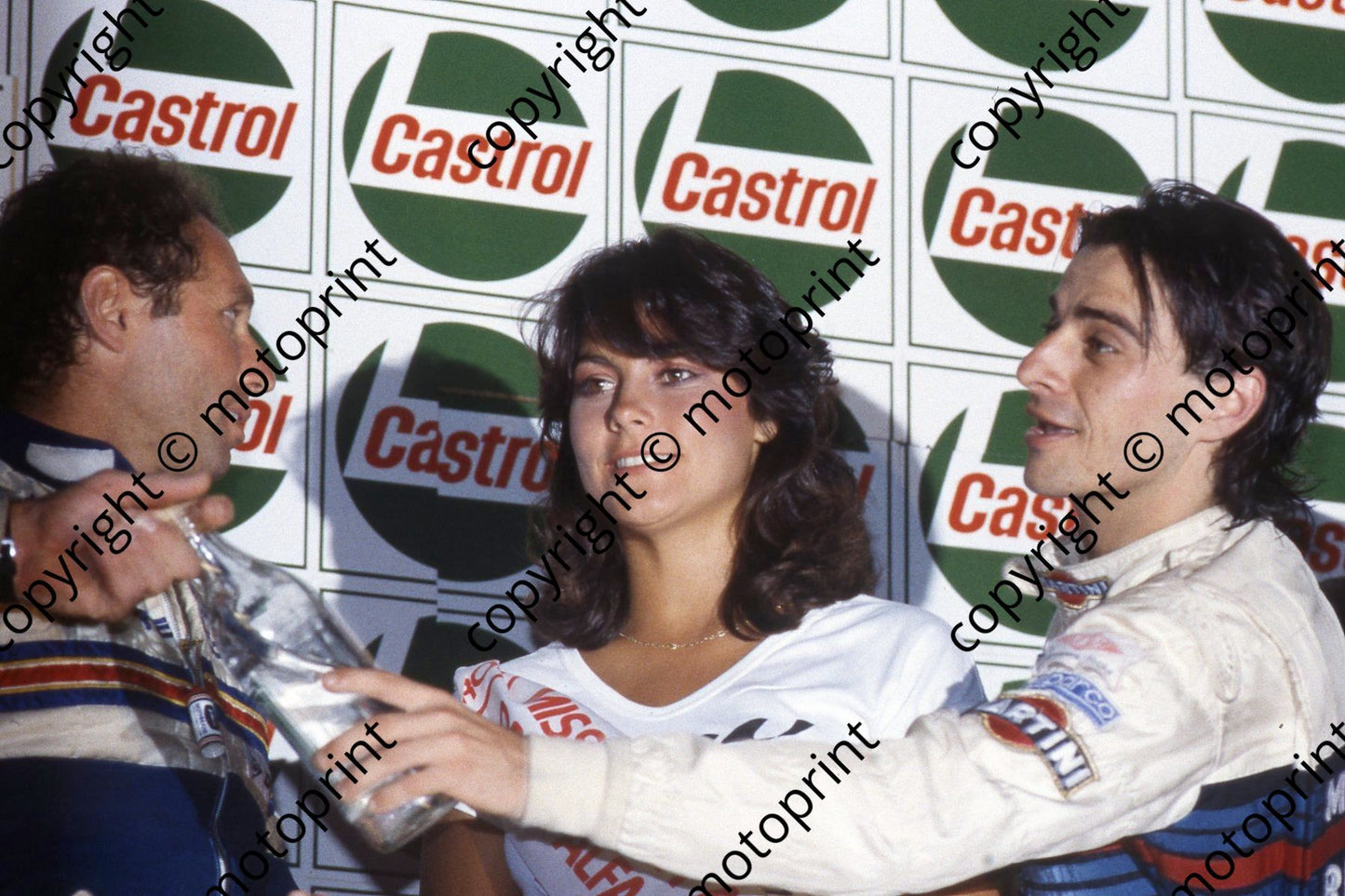 1983 Castrol 1000 podium Jochen Mass Alessandro Nannini (courtesy Roger Swan) (23)
