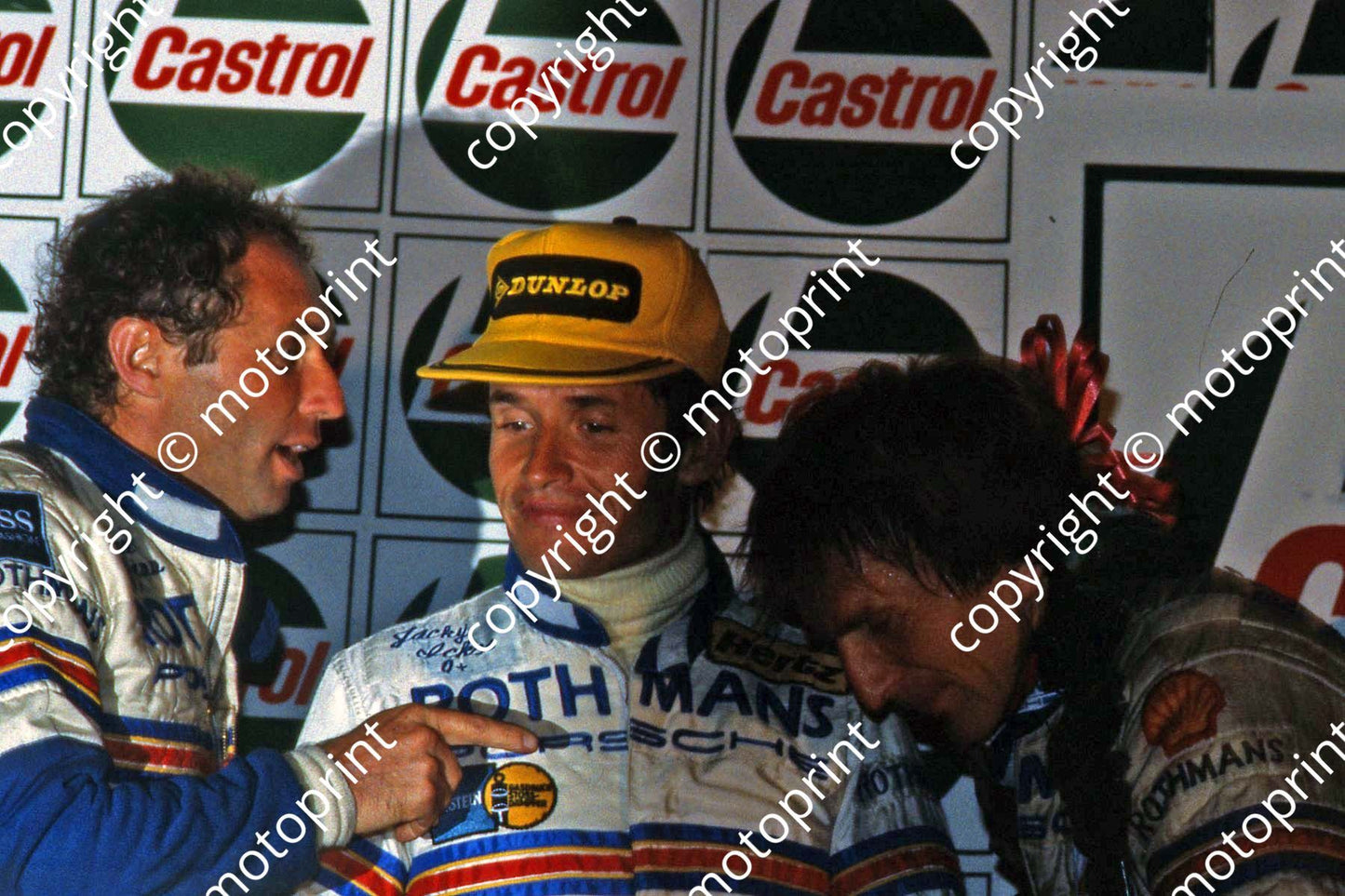 1983 Castrol 1000 podium Jochen Mass Jackie Ickx Derek Bell (courtesy Roger Swan) (12)
