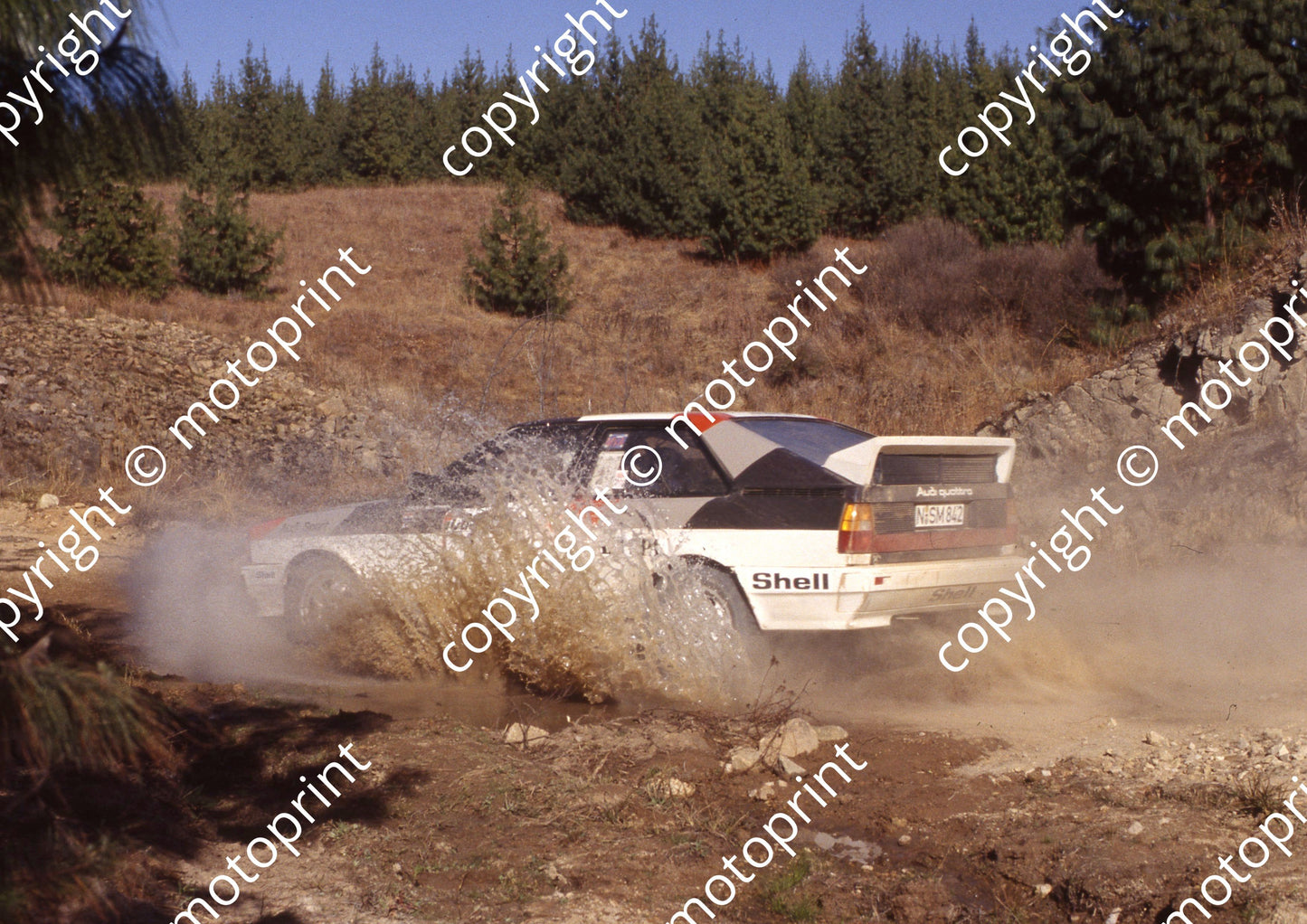 1983 Castrol Intnl 7 Geoff Mortimer Spotti Woodhead Audi Quattro 3rd (courtesy Roger Swan) (4)
