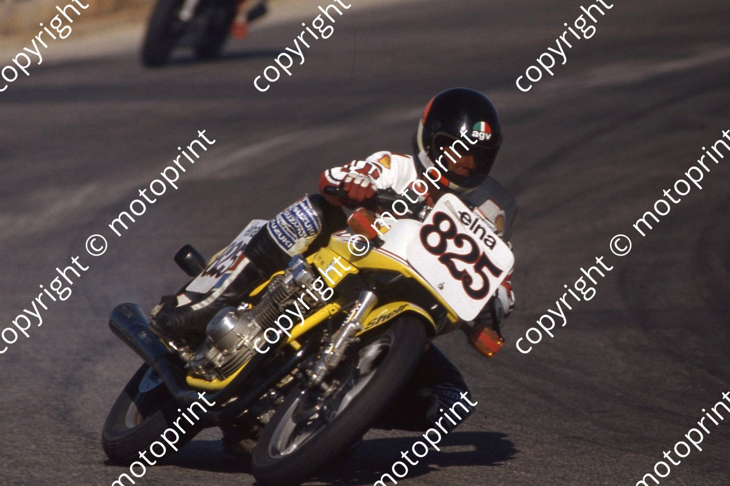 1983 Elna Kya Apr 825 Dave Hiscock Suzuki Katana (courtesy Roger Swan)