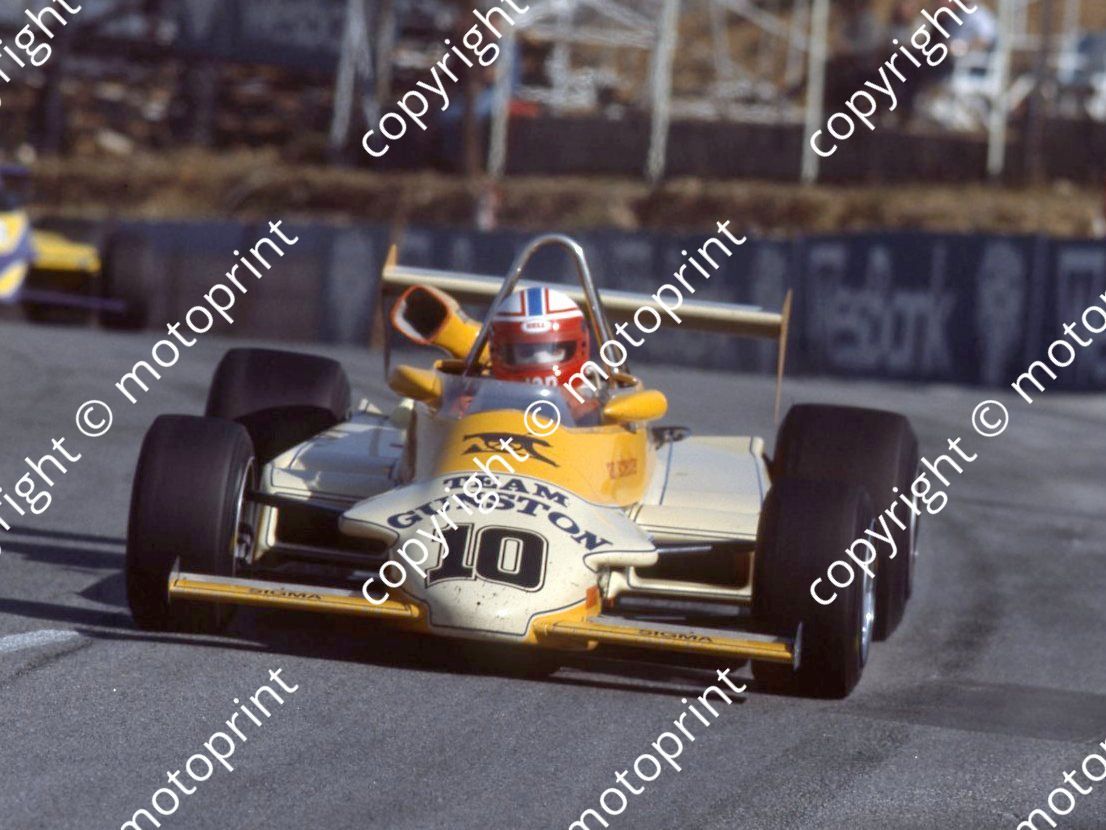 1983 FA Kya 10 Ian Scheckter March 832 (Malcolm Sampson Motorsport Photography) (1)
